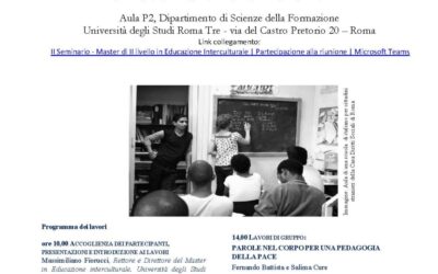 IL 7 NOVEMBRE IDOS È AL MASTER DI II LIVELLO IN EDUCAZIONE INTERCULTURALE A ROMATRE